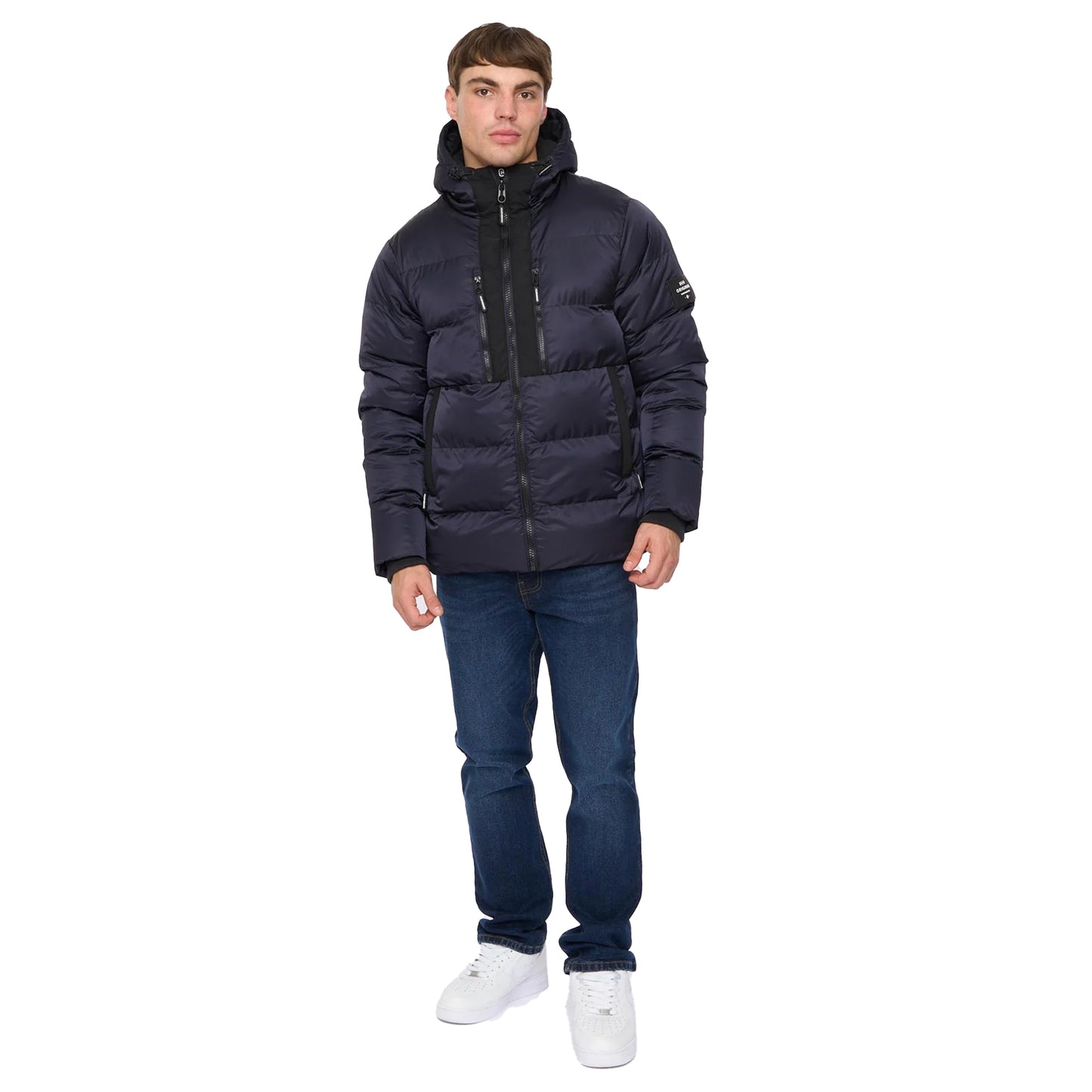 Navy - Lifestyle - Crosshatch Mens Chimmax Jacket