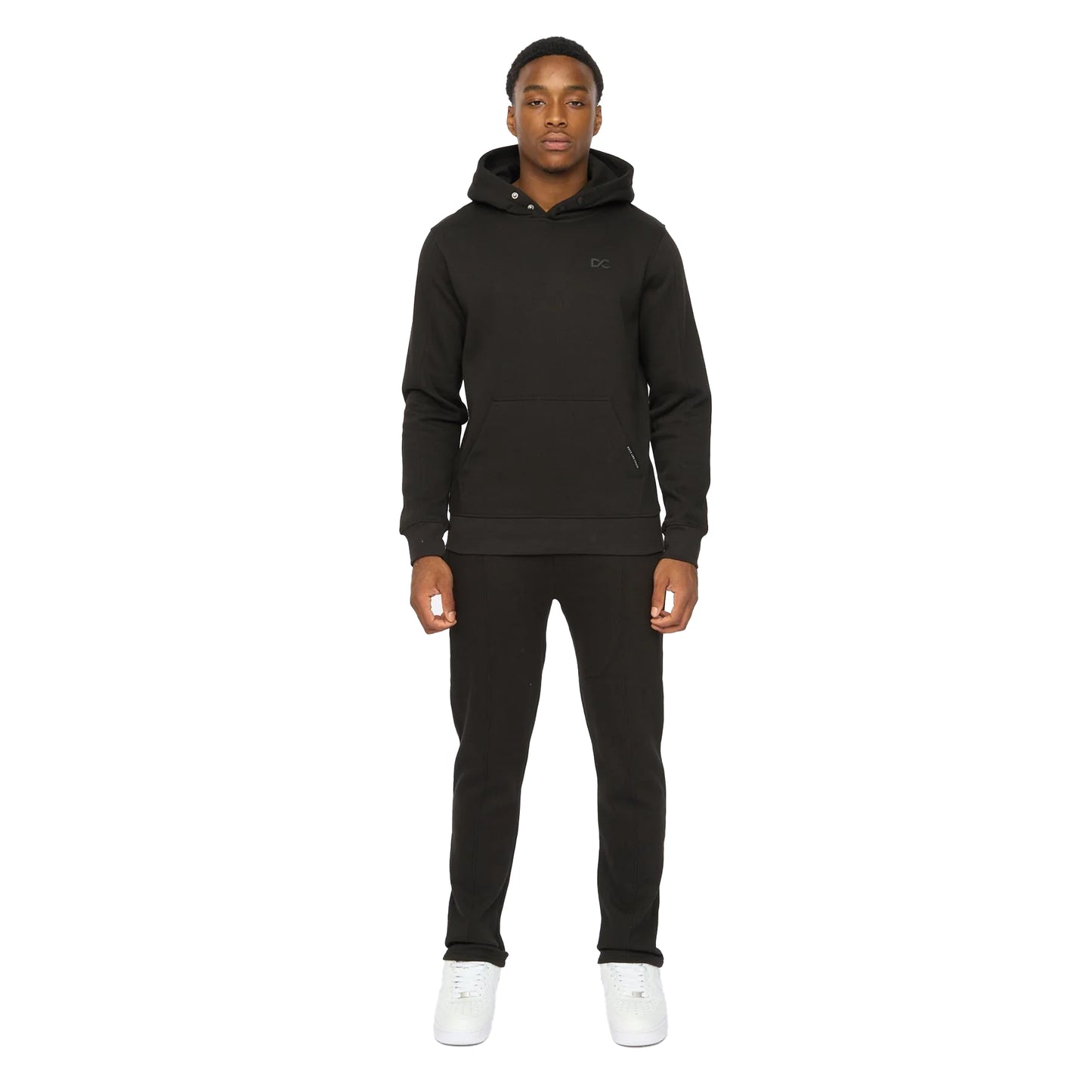 Black - Lifestyle - Duck and Cover Mens Chattamere Hoodie