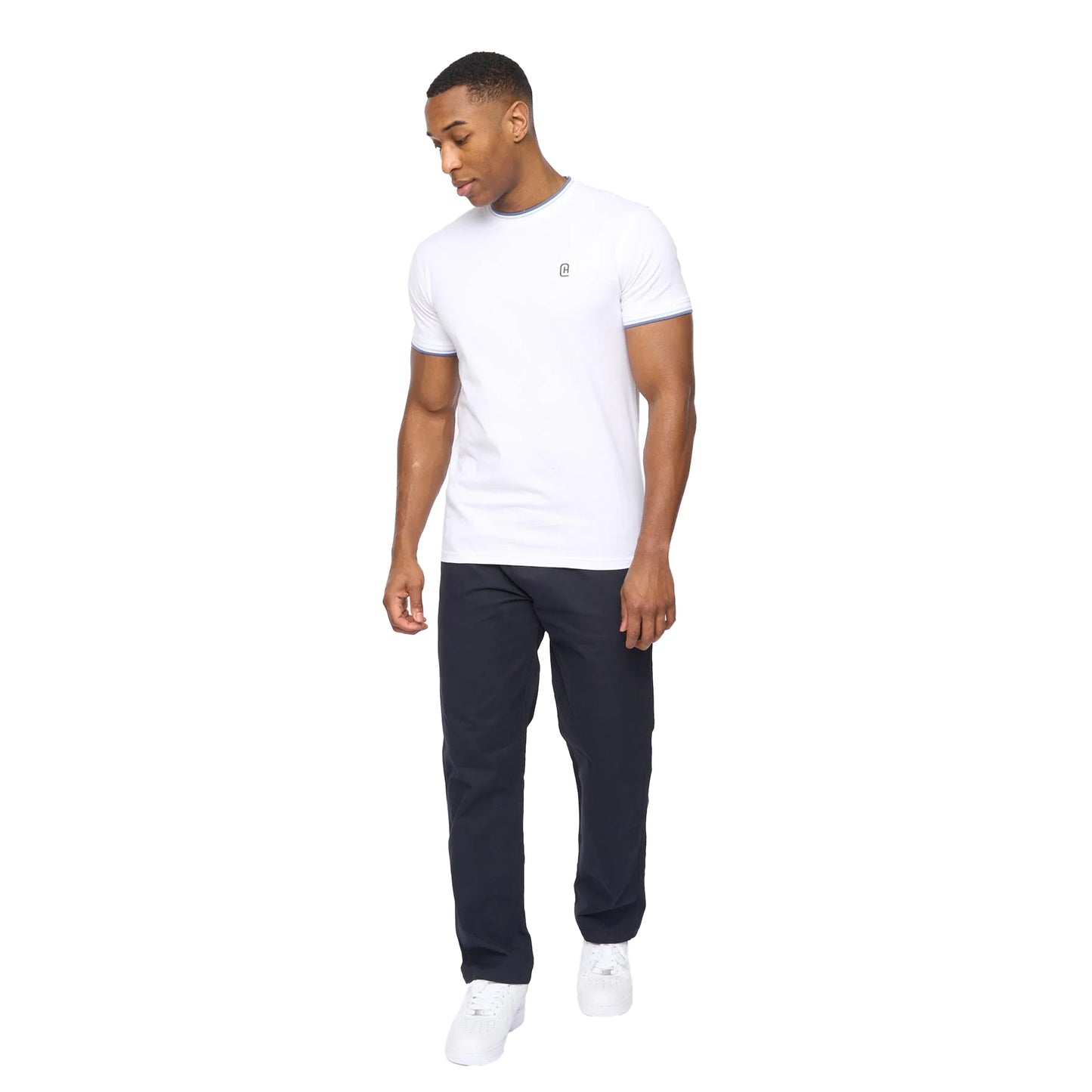 Navy - Lifestyle - Crosshatch Mens Blansmoore Trousers