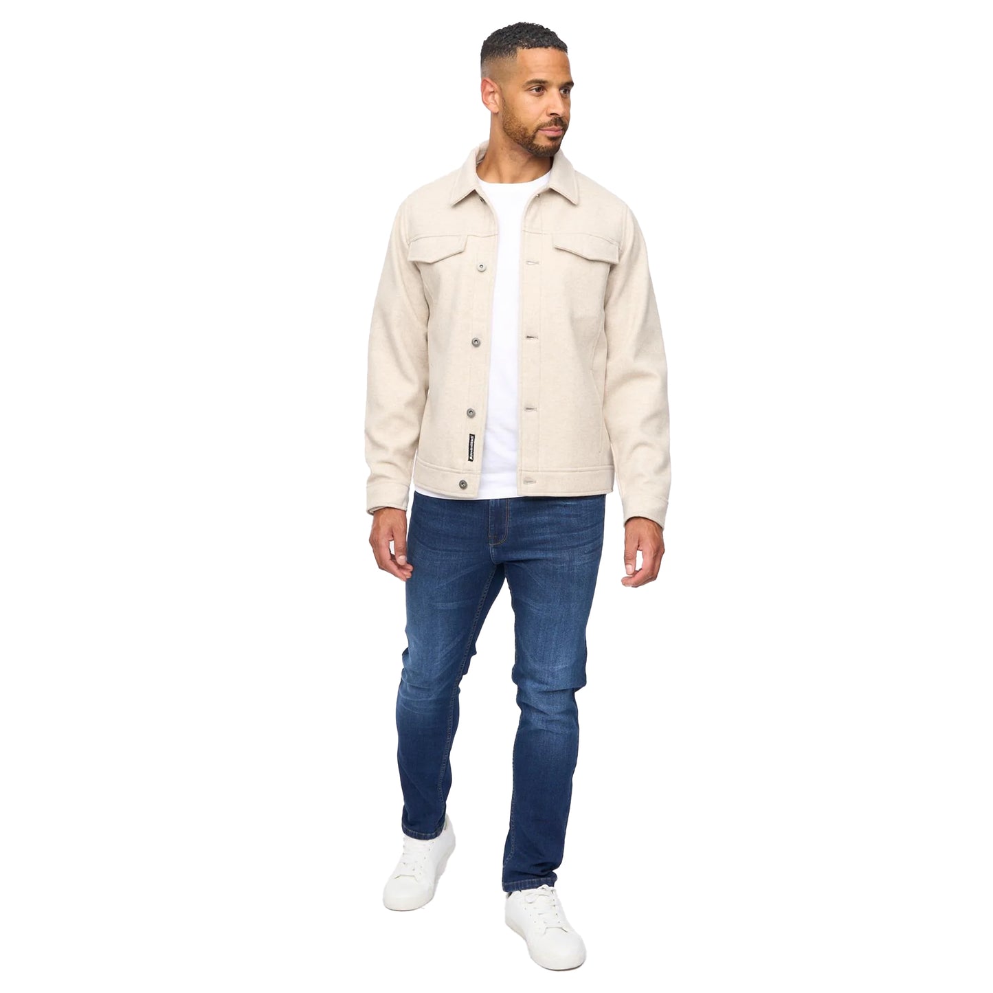 Ecru - Lifestyle - Bewley & Ritch Mens Earnshaw Overshirt