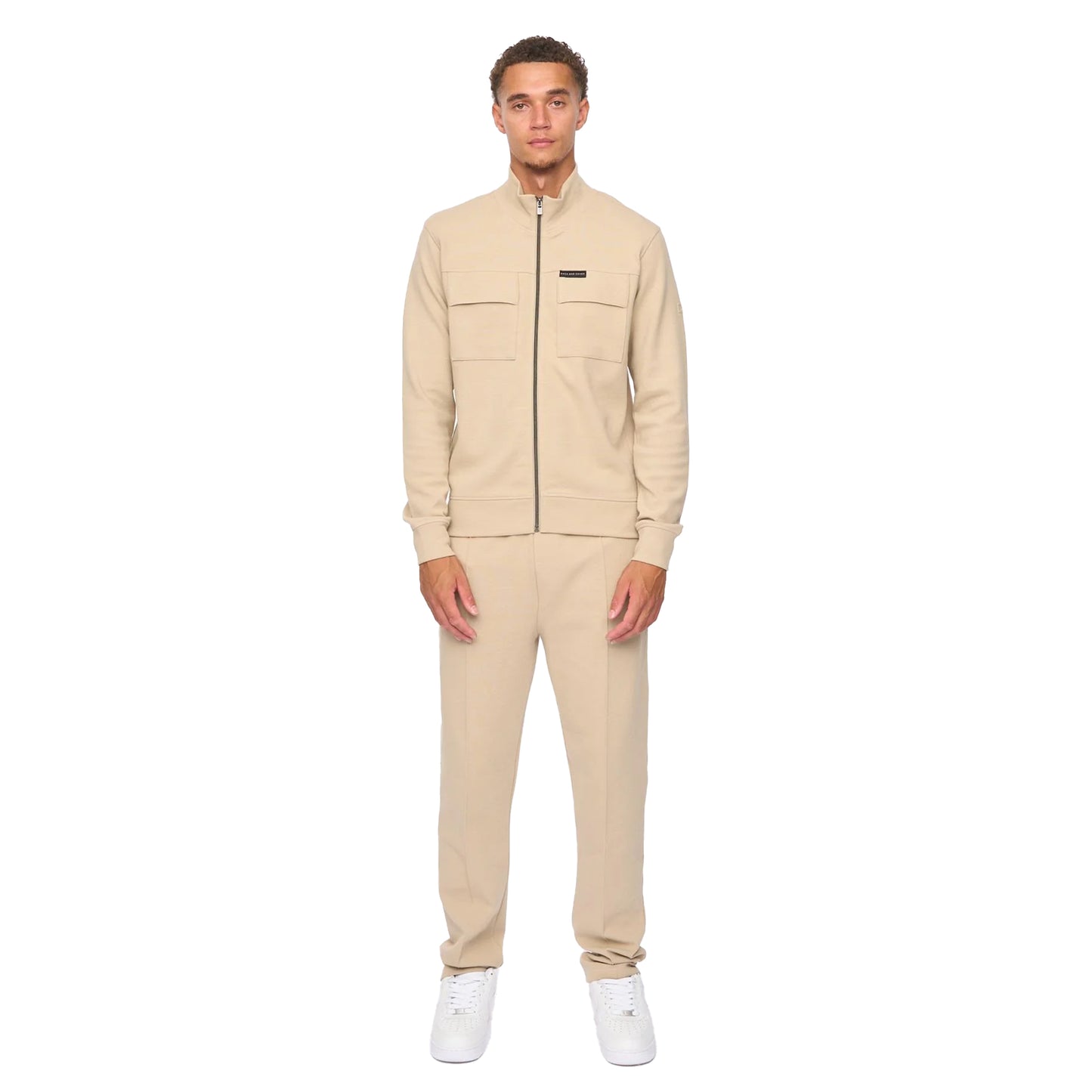 Stone - Lifestyle - Duck and Cover Mens Tames Full Zip Sweatshirt
