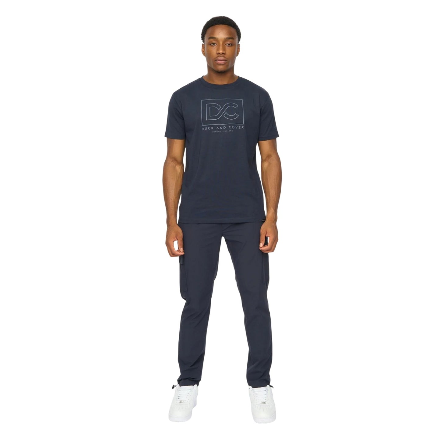 Navy - Lifestyle - Duck and Cover Mens Rampmoore T-Shirt