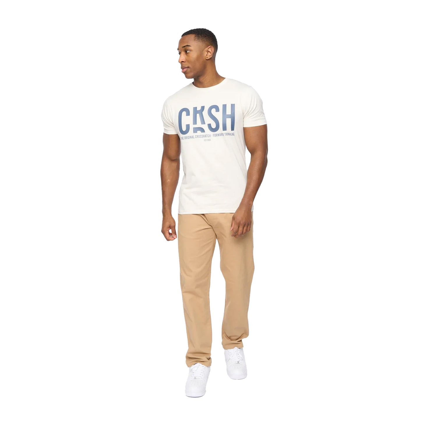 Stone - Lifestyle - Crosshatch Mens Blansmoore Trousers