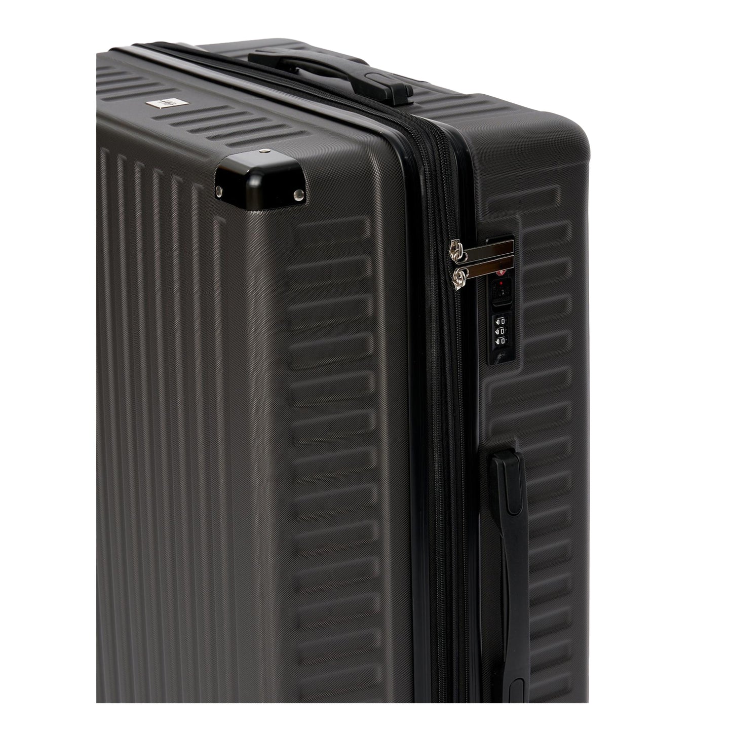 Grey - Side - Kings Will Dream Studio Leon Suitcase (Pack of 3)