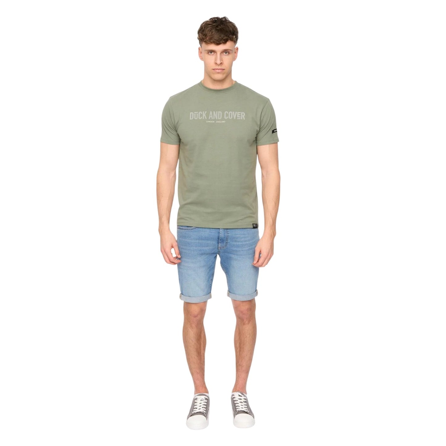 Light Wash - Lifestyle - Duck and Cover Mens Zeki Shorts