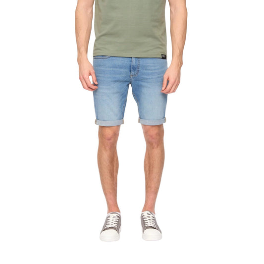 Light Wash - Front - Duck and Cover Mens Zeki Shorts