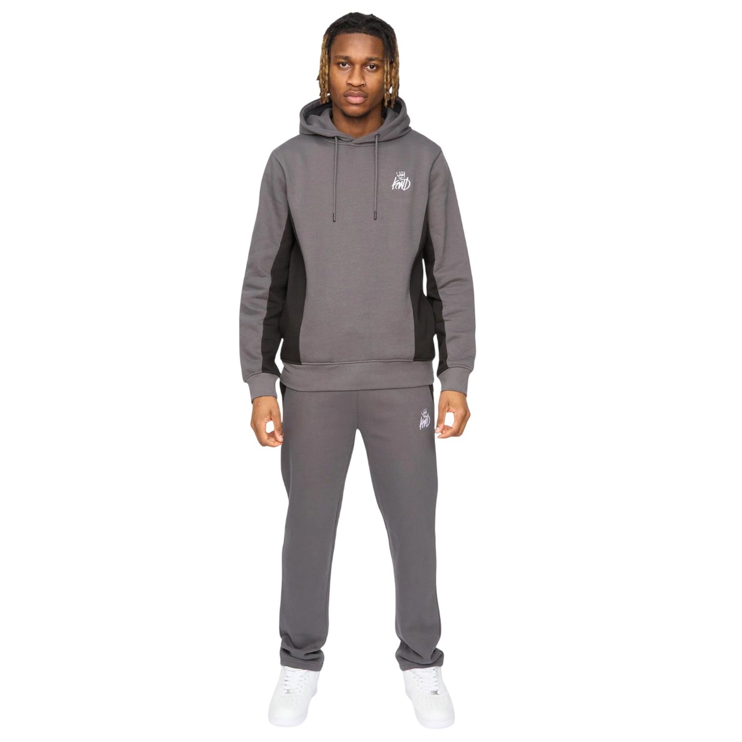Asphalt-Black - Lifestyle - Kings Will Dream Mens Blockade Jogging Bottoms
