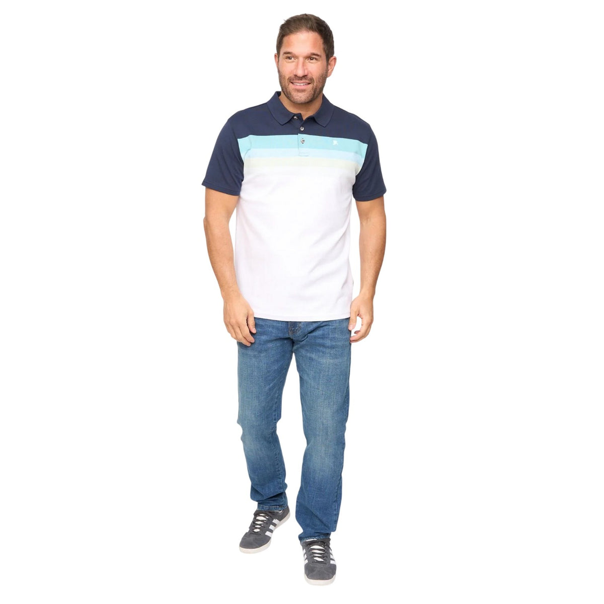 Navy - Lifestyle - Bewley & Ritch Mens Danson Polo Shirt