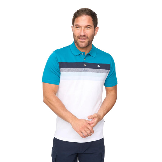 Deep Blue - Front - Bewley & Ritch Mens Danson Polo Shirt