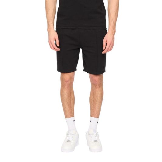 Black - Front - Duck and Cover Mens Sherborn Shorts