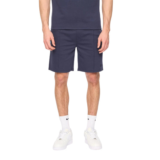 Navy - Front - Duck and Cover Mens Sherborn Shorts