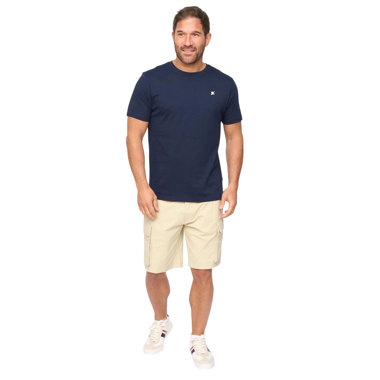 Navy - Side - Bewley & Ritch Mens Bewlan T-Shirt