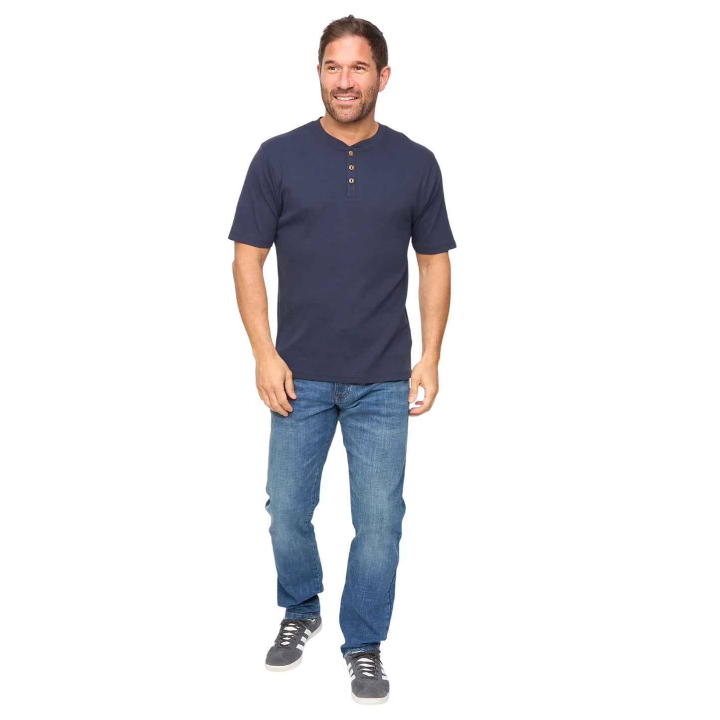 Navy - Side - Bewley & Ritch Mens Emberton T-Shirt
