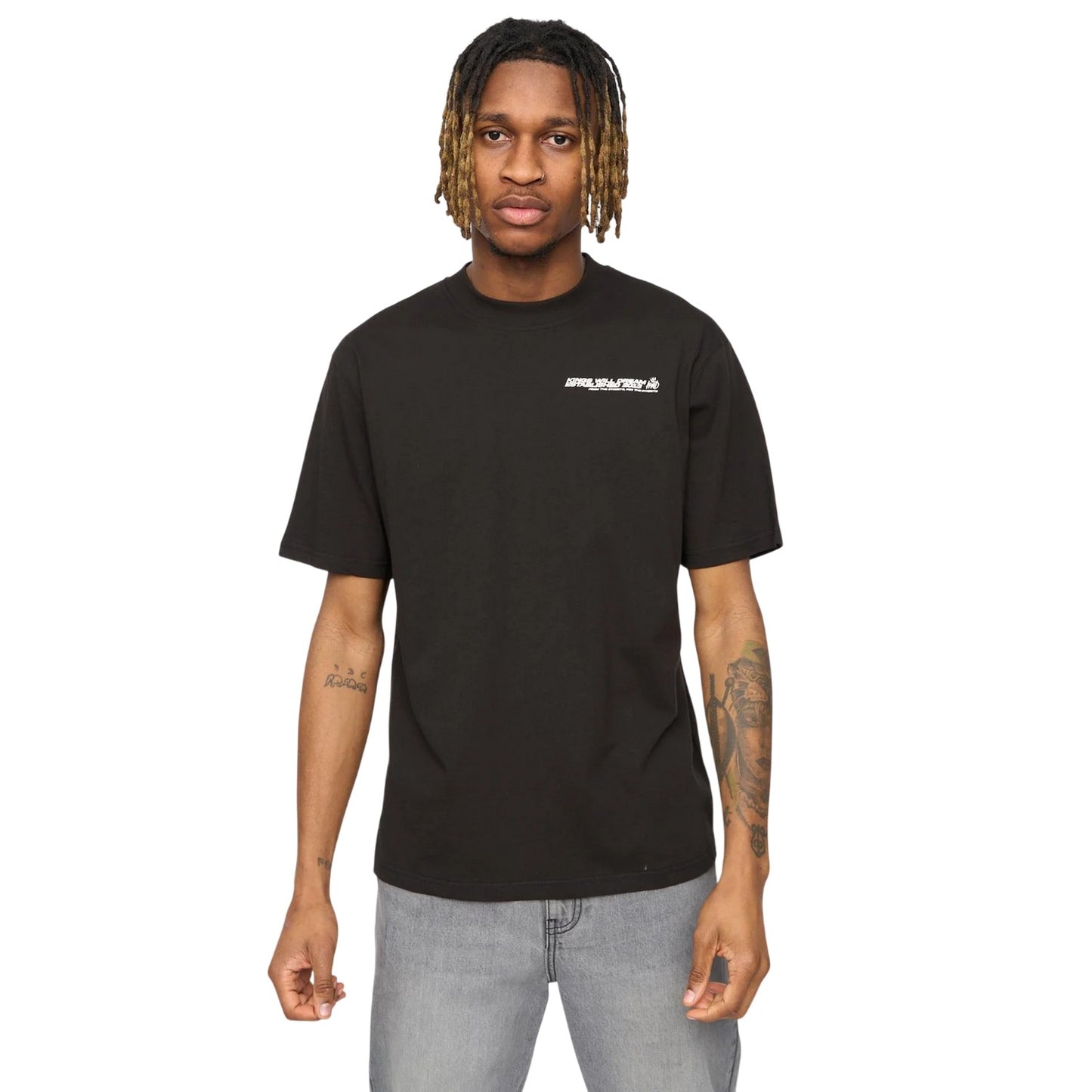 Black - Lifestyle - Kings Will Dream Mens Wildstyle Graffiti T-Shirt