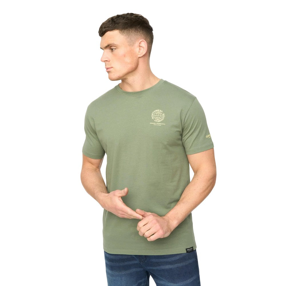 Black Olive - Lifestyle - Crosshatch Mens Chittingtons T-Shirt