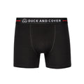 Olive-Red-Black - Pack Shot - Duck and Cover Mens Scorla Boxer Shorts (Pack of 3)