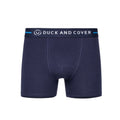 Blue - Lifestyle - Duck and Cover Mens Scorla Boxer Shorts (Pack of 3)