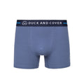 Blue - Pack Shot - Duck and Cover Mens Scorla Boxer Shorts (Pack of 3)