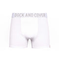 Black-White - Side - Duck And Cover Mens Salton Boxer Shorts (Pack Of 2)