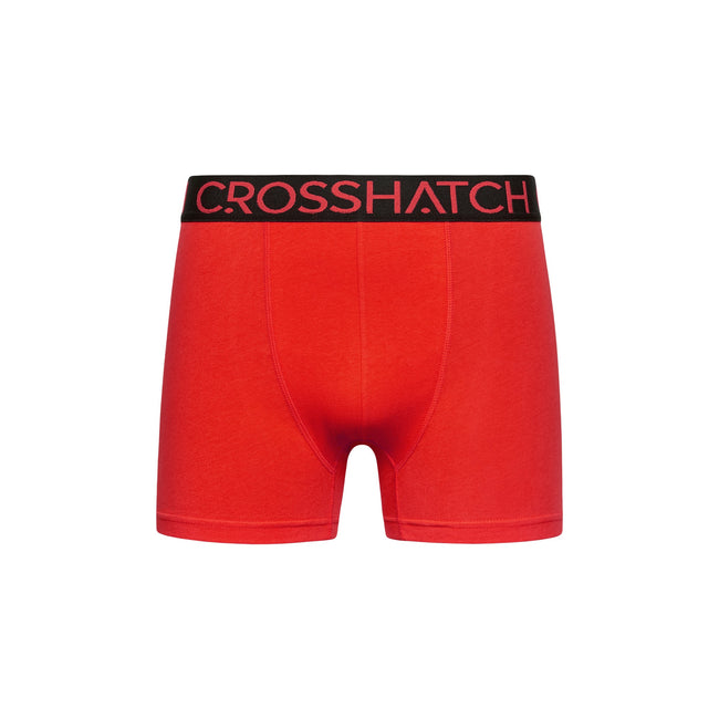 Green-Blue-Red - Pack Shot - Crosshatch Mens Highlighter Boxer Shorts (Pack of 3)