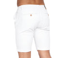 White - Lifestyle - Crosshatch Mens Sinwood Chino Shorts