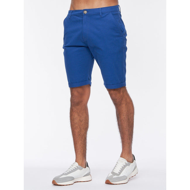 Royal Blue - Front - Crosshatch Mens Sinwood Chino Shorts
