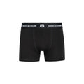 Black - Side - Duck and Cover Mens Villani Boxer Shorts (Pack of 3)