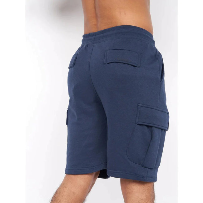 Insignia Blue - Lifestyle - Crosshatch Mens Seagaro Cargo Shorts