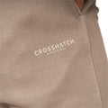 Dark Khaki - Close up - Crosshatch Mens Chelmere Tracksuit