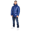 Royal Blue - Lifestyle - Crosshatch Mens Crosswell High Shine Jacket