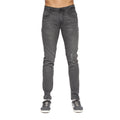 Mid Grey - Front - Duck and Cover Mens Tranfold Slim Jeans