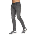 Mid Grey - Lifestyle - Duck and Cover Mens Tranfold Slim Jeans