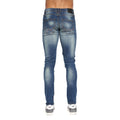 Tinted Blue - Back - Duck and Cover Mens Tranfold Slim Jeans