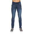 Dark Wash - Front - Duck and Cover Mens Tranfold Slim Jeans