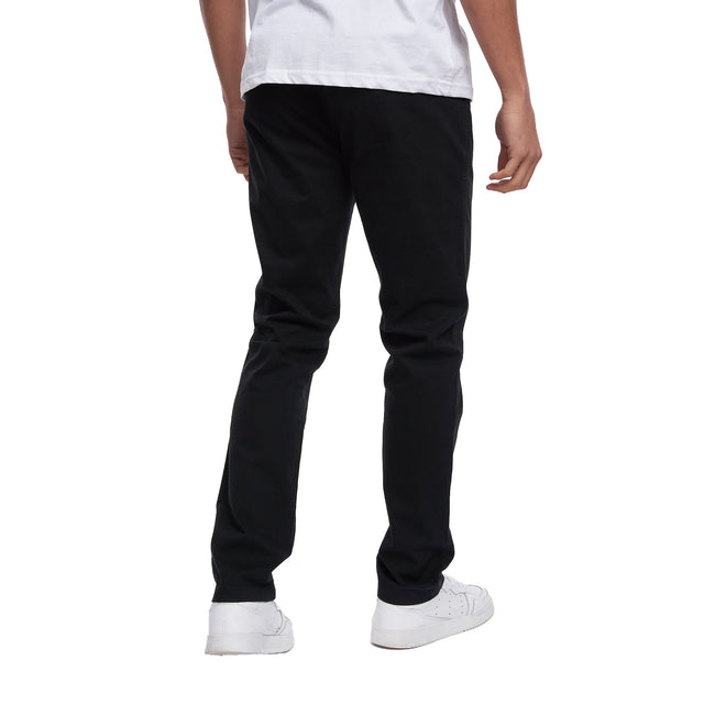 Black - Pack Shot - Crosshatch Mens Roysden Chinos
