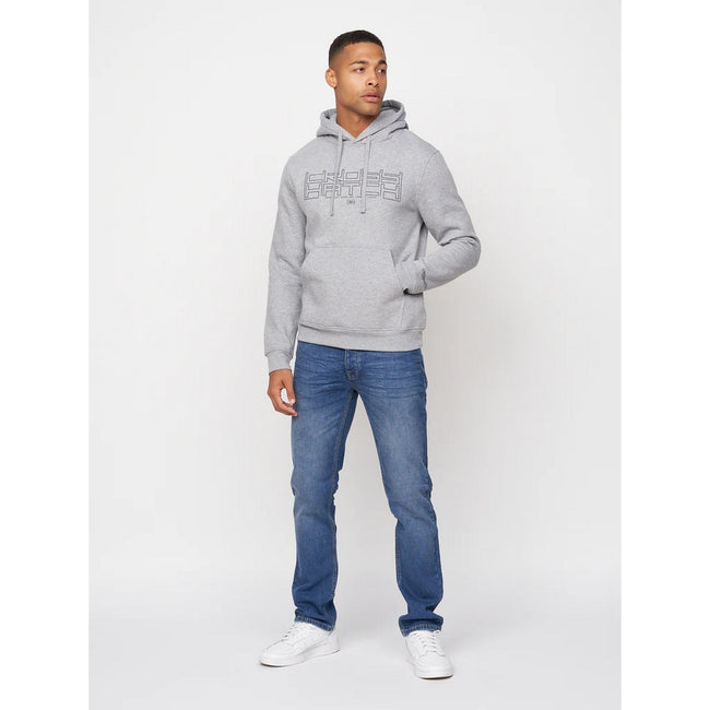 Grey Marl - Pack Shot - Crosshatch Mens Scouts Hoodie