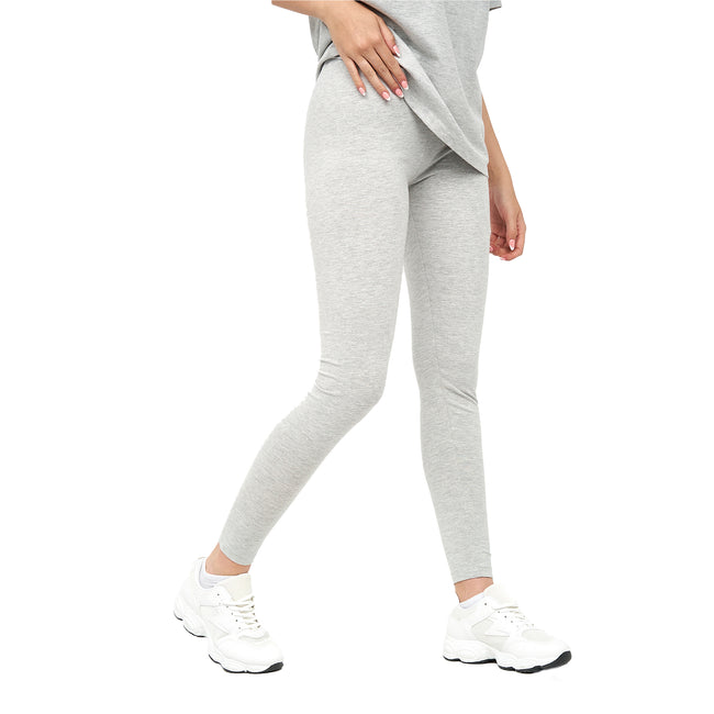 Grey Marl - Front - Juice Womens-Ladies Briny Leggings