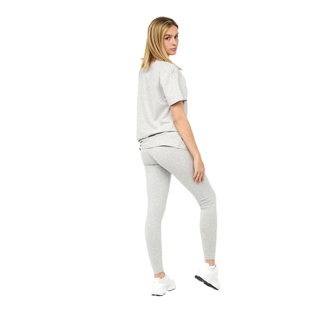 Grey Marl - Side - Juice Womens-Ladies Briny Leggings
