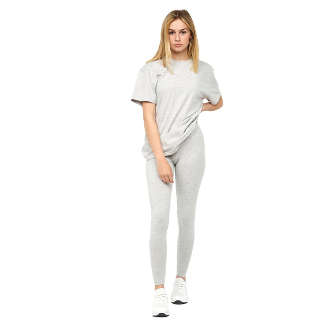 Grey Marl - Lifestyle - Juice Womens-Ladies Briny Leggings
