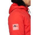 Red - Lifestyle - Born Rich Mens Emarnos Hooded Bomber Jacket