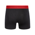 Black - Back - Duck and Cover Mens Stamper Boxer Shorts (Pack of 3)