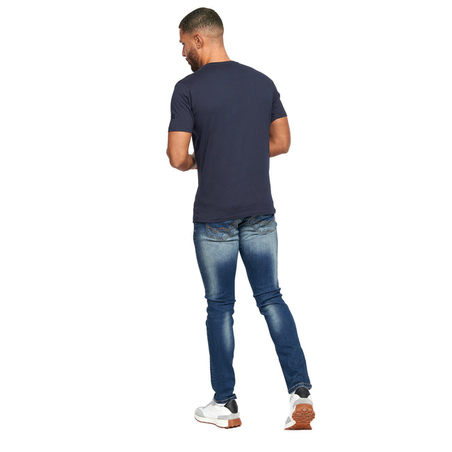Multicoloured - Lifestyle - Duck and Cover Mens Errington T-Shirt (Pack of 5)