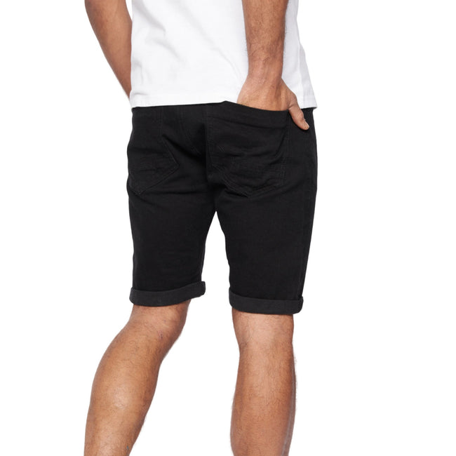 Black - Back - Duck and Cover Mens Zeki Shorts