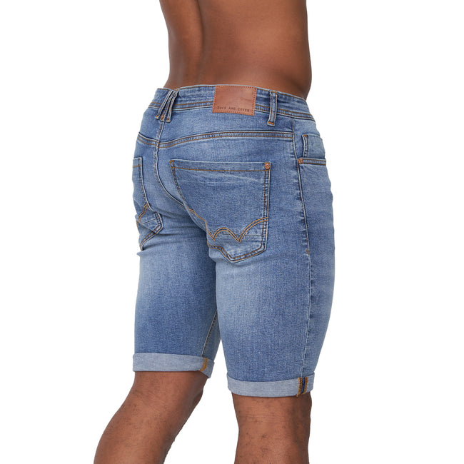 Stone Wash - Lifestyle - Duck and Cover Mens Zeki Shorts