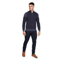 Navy - Lifestyle - Duck and Cover Mens Deltas Knitted Jumper