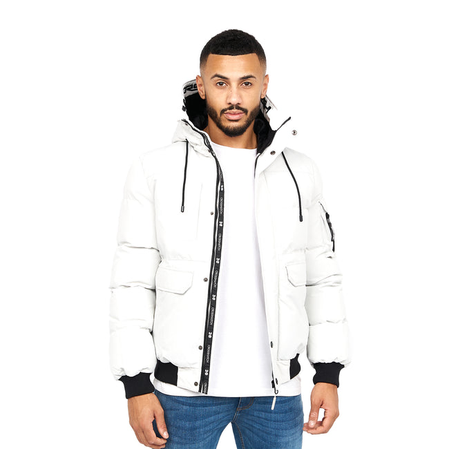 Putty - Side - Crosshatch Mens Milwaka Jacket