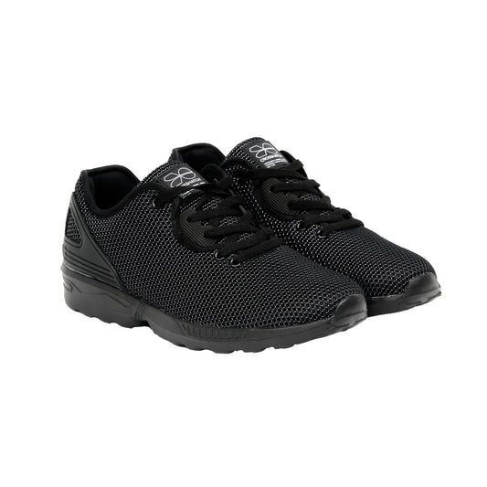 Black - Front - Crosshatch Mens Bekele MVE Trainers