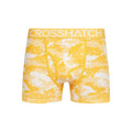 Yellow - Lifestyle - Crosshatch Mens Morkam Boxer Shorts (Pack of 2)