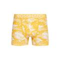 Yellow - Lifestyle - Crosshatch Mens Kamzon Boxer Shorts (Pack of 2)