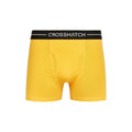 Yellow - Lifestyle - Crosshatch Mens Hexter Boxer Shorts (Pack of 2)
